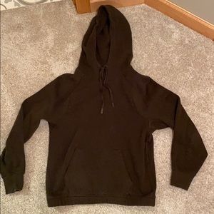 Lululemon wind down hoodie, olive green